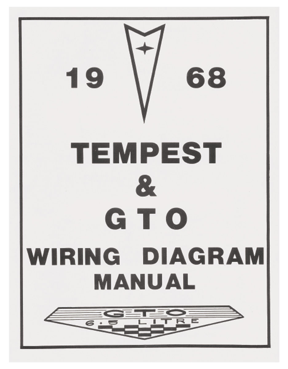 Wiring Diagram Manual, 1968 Pontiac A-Body, Complete Chassis 1 Wiring Diagram Manual, 1968 Pontiac A-Body, Complete Chassis