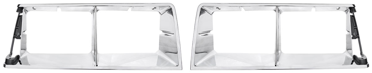 Bezel, Headlamp, 1984-87 Regal/T-Type, Chrome 1 Bezel, Headlamp, 1984-87 Regal/T-Type, Chrome