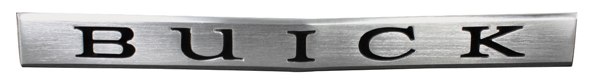 Emblem, Bumper, 1972 "Buick" 1 Emblem, Bumper, 1972 "Buick"