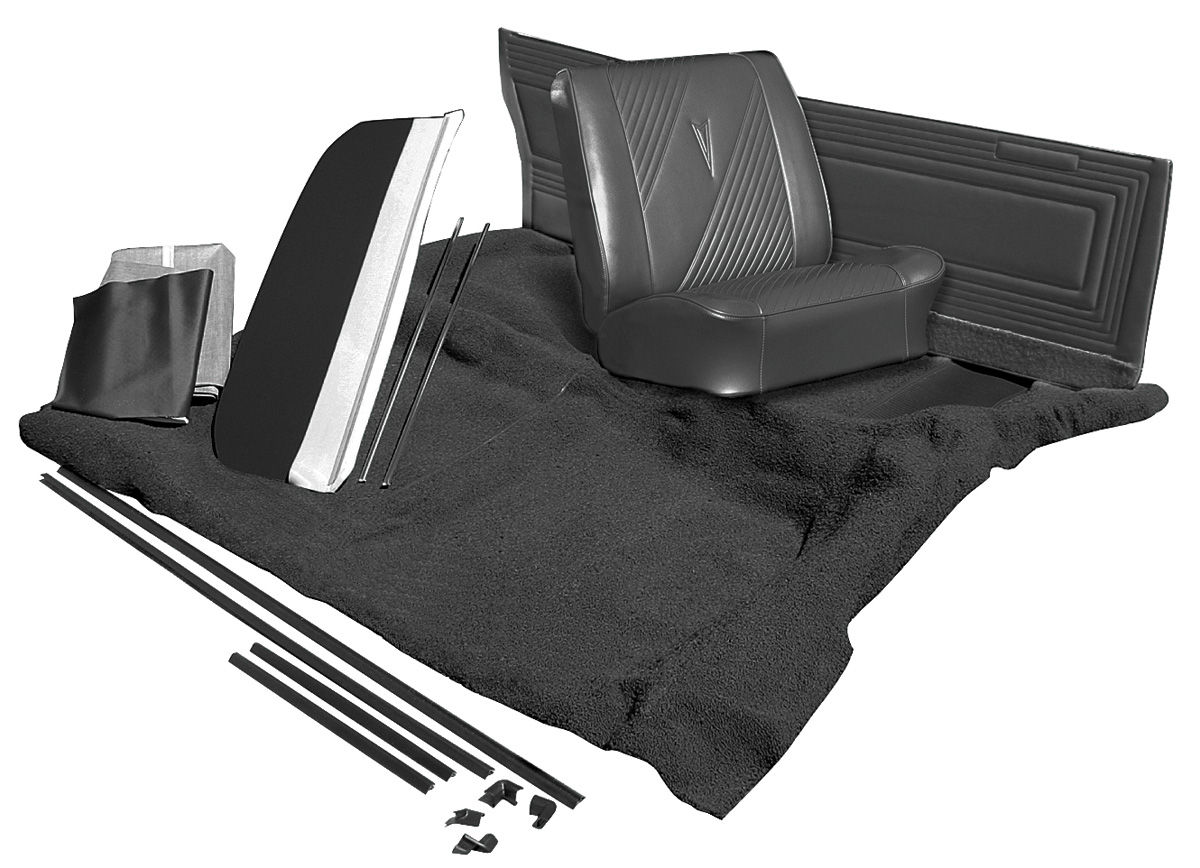 Interior Kit, 1971 GTO/LeMans/Tempest Stage II, Coupe, PUI 1 Interior Kit, 1971 GTO/LeMans/Tempest Stage II, Coupe, PUI
