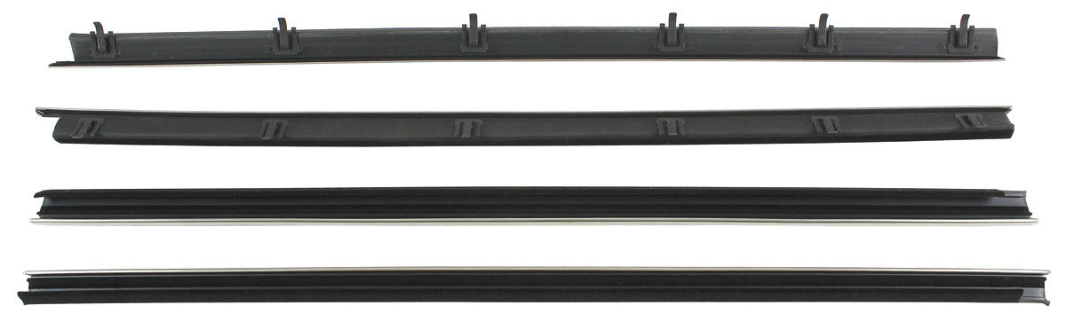 Window Felts, 68-72 El Camino, 4 pieces, Reproduction Flat Style 1 Window Felts, 68-72 El Camino, 4 pieces, Reproduction Flat Style