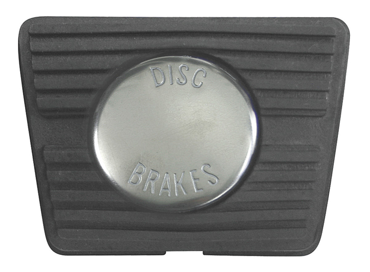 Pedal Pad, Disc Brakes, 1964-72 A-Body/Pontiac, Manual Transmission 1 Pedal Pad, Disc Brakes, 1964-72 A-Body/Pontiac, Manual Transmission