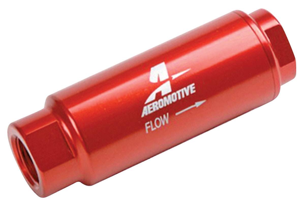 Fuel Filter, Inline, Aeromotive, 40 Micron, 3/8"npt 1 Fuel Filter, Inline, Aeromotive, 40 Micron, 3/8"npt
