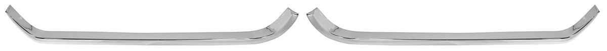 Molding, Valance Panel, 1969 GTO, w/o Grille, Pair 1 Molding, Valance Panel, 1969 GTO, w/o Grille, Pair