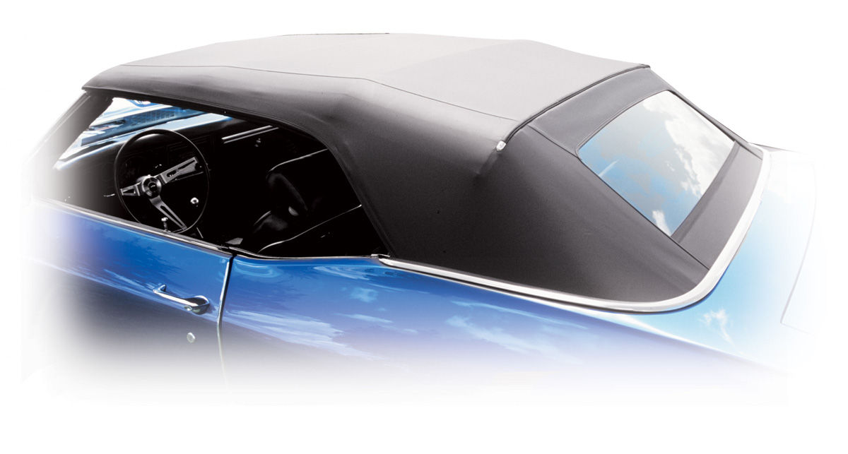 Convertible Top, w/Glass Window, 1968-72 A-Body 1 Convertible Top, w/Glass Window, 1968-72 A-Body