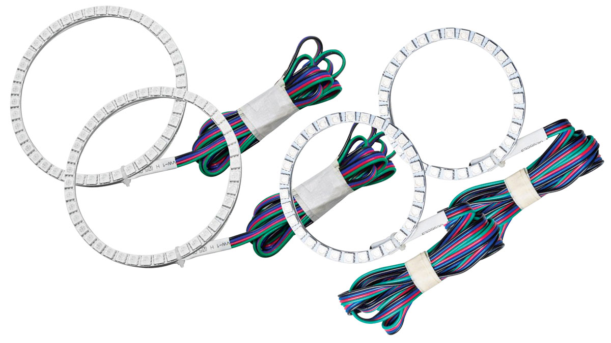 Halo Set, Headlight, 2008-13 CTS/CTS-V Sedan, Oracle, ColorSHIFT 1 Halo Set, Headlight, 2008-13 CTS/CTS-V Sedan, Oracle, ColorSHIFT