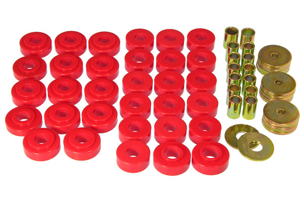 Bushings, Body, 1965-67 Chev./Cut. Coupe/El Camino, Polyurethane 1 Bushings, Body, 1965-67 Chev./Cut. Coupe/El Camino, Polyurethane