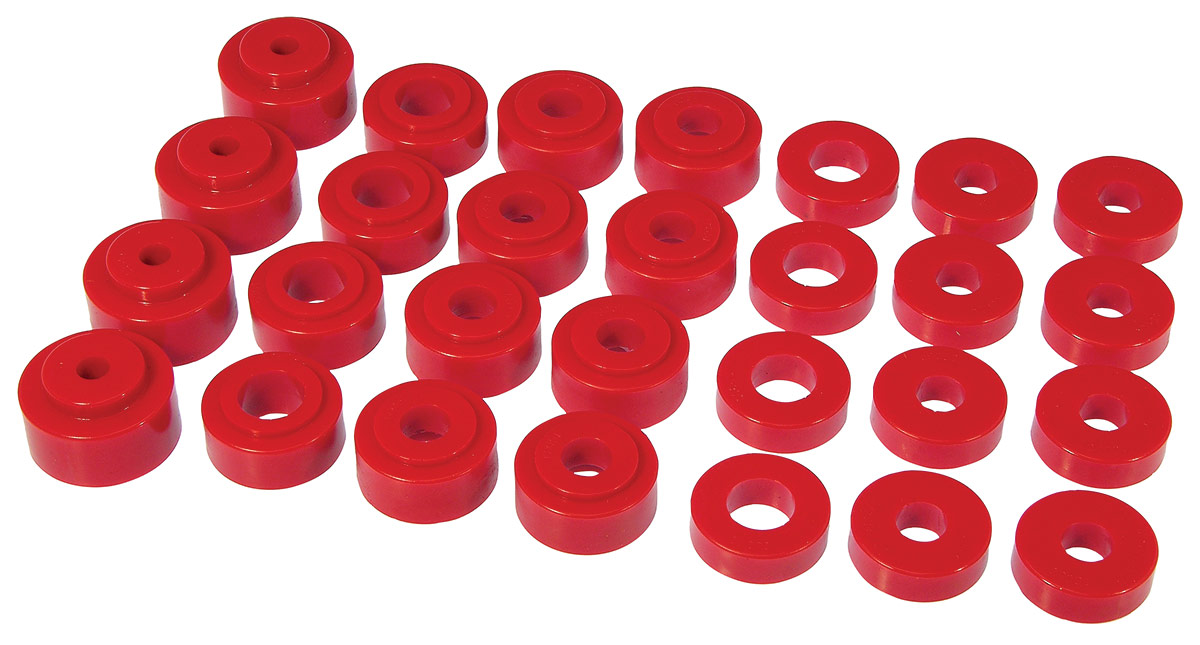 Bushings, Body, 1968-72 Chev./Cut., Coupe, Polyurethane 1 Bushings, Body, 1968-72 Chev./Cut., Coupe, Polyurethane