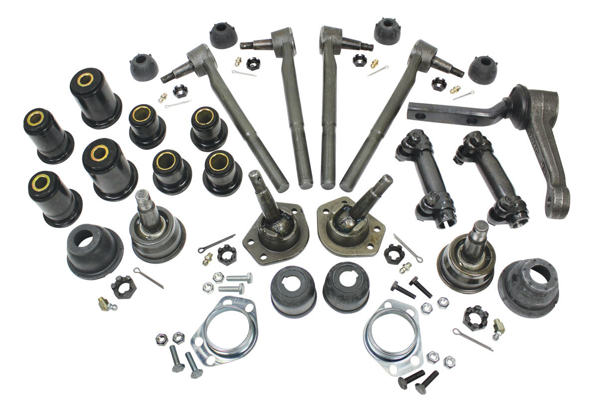 Rebuild Kit, Front End, 1971-72 Chevelle/El Camino/Monte, Round, Poly, Premium 1 Rebuild Kit, Front End, 1971-72 Chevelle/El Camino/Monte, Round, Poly, Premium
