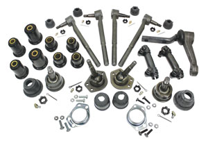 Rebuild Kit, Front End, 1971-72 A-Body, Oval Bushings, Polyurethane, Premium 1 Rebuild Kit, Front End, 1971-72 A-Body, Oval Bushings, Polyurethane, Premium