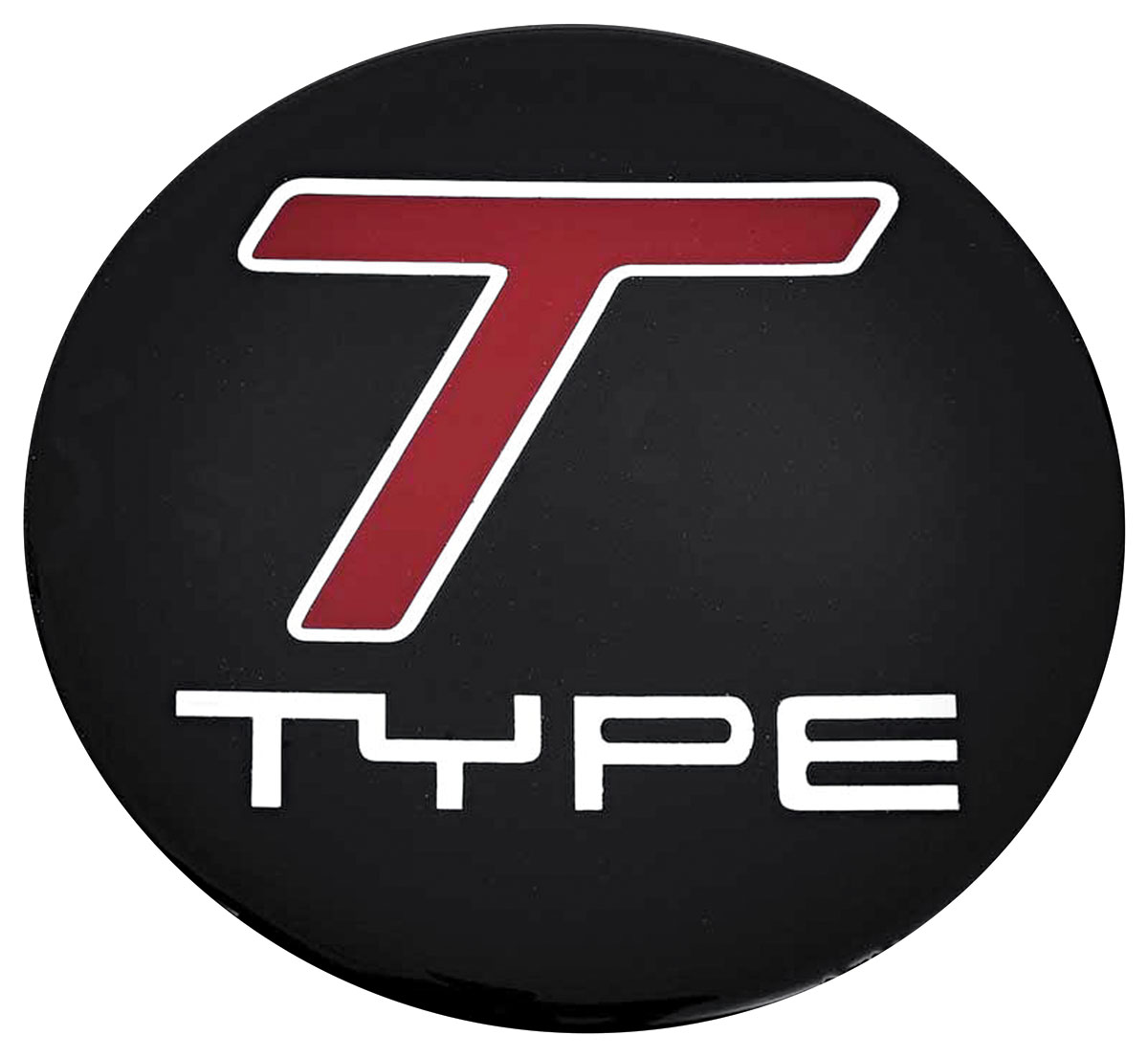 Emblem, Wheel Cap, 1984-87 Buick G-Body, T-Type 1 Emblem, Wheel Cap, 1984-87 Buick G-Body, T-Type