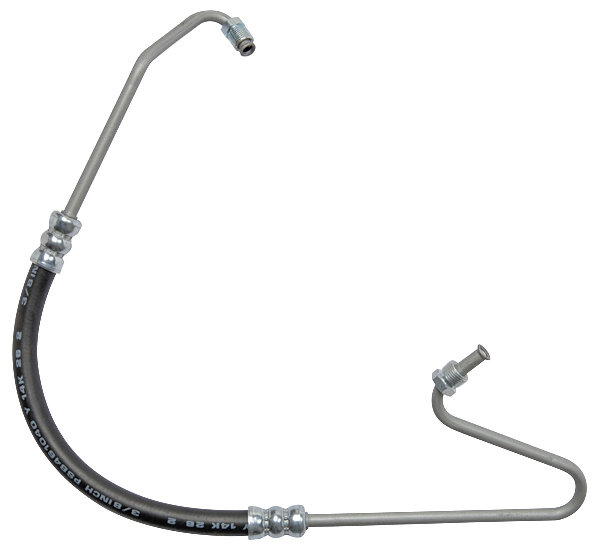 Pressure Hose, Power Steering, 1978-79 G-Body 6-Cylinder, w/ AIR Pump 1 Pressure Hose, Power Steering, 1978-79 G-Body 6-Cylinder, w/ AIR Pump