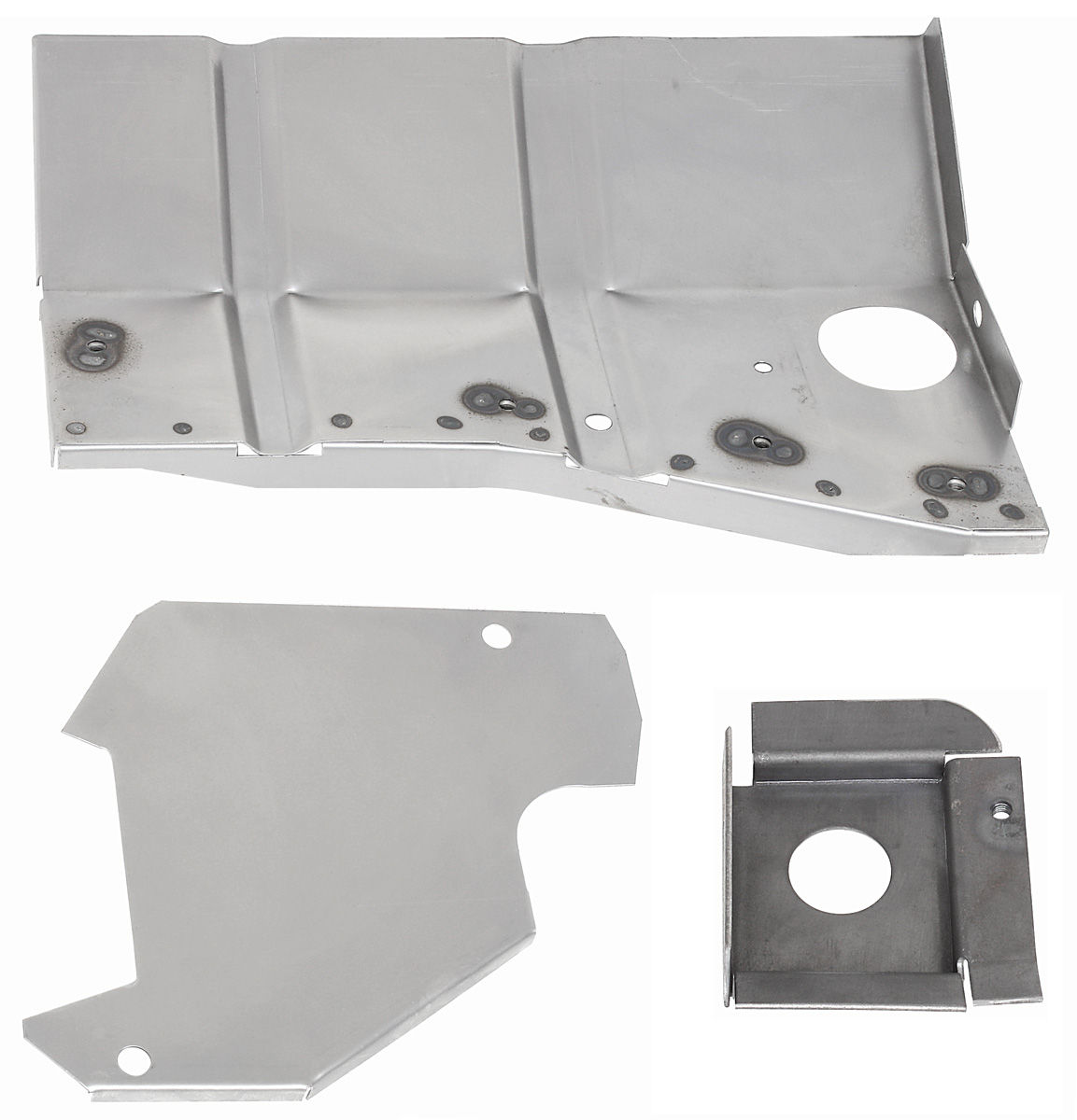 Rust Repair Panels, 1970-72 Wheel Well to Radiator Support, Driver Side 1 Rust Repair Panels, 1970-72 Wheel Well to Radiator Support, Driver Side