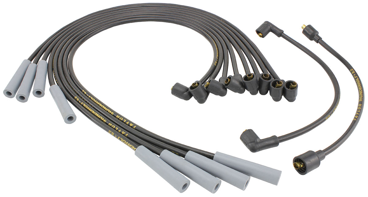Spark Plug Wire Set, Taylor, ThunderVolt 8.2mm, Skylrk 400, Pont 326/350/389/400 1 Spark Plug Wire Set, Taylor, ThunderVolt 8.2mm, Skylrk 400, Pont 326/350/389/400