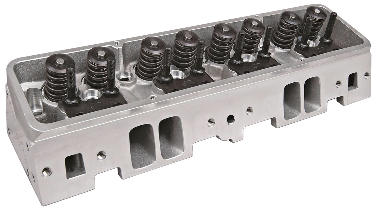 Cylinder Head, Trick Flow, Super 23, 175CC, SBC, Alum., Std. Chamber, MF/HR 1 Cylinder Head, Trick Flow, Super 23, 175CC, SBC, Alum., Std. Chamber, MF/HR