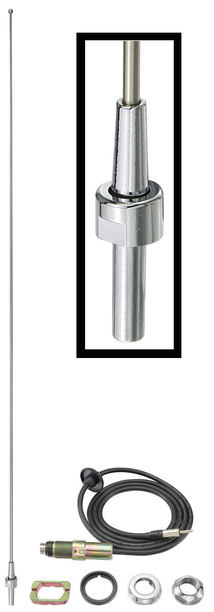 Antenna, 1969 A-body, 31-1/2" w/Cable 1 Antenna, 1969 A-body, 31-1/2" w/Cable