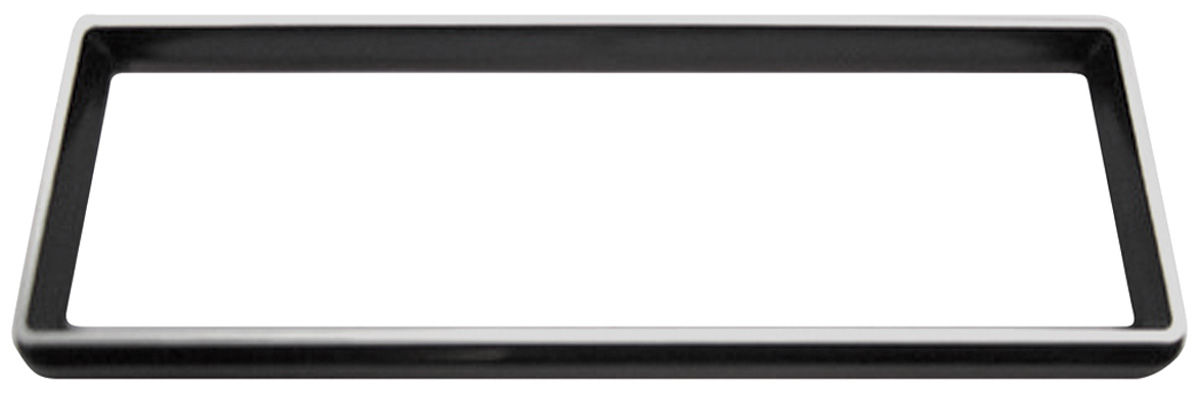 Dash Vent Bezel, 69 GTO/LeMans/Tempest, Center, w/AC