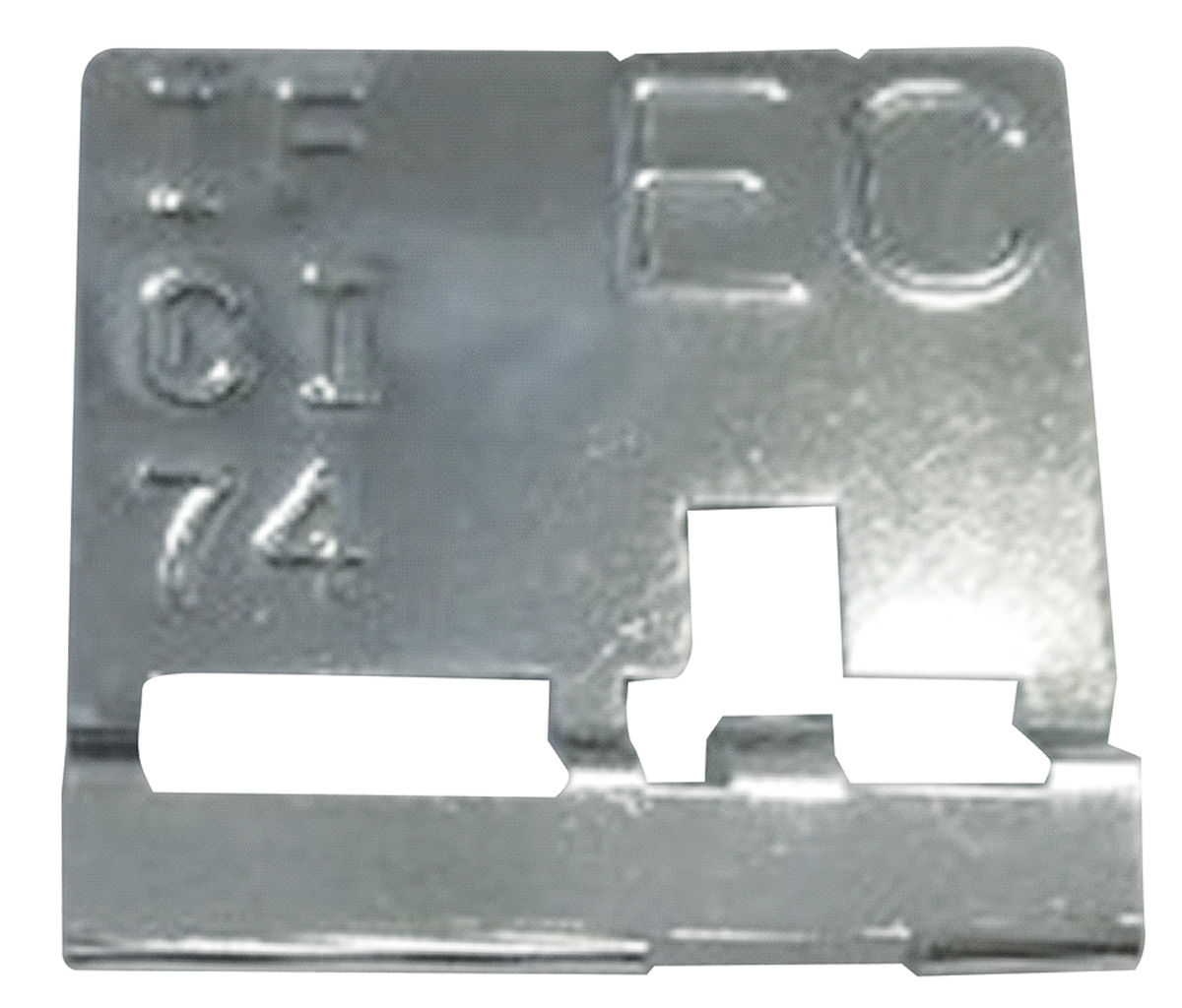 Radiator Tag, 1970 Olds Cutlass W-30/W-31, Manual, "EC"