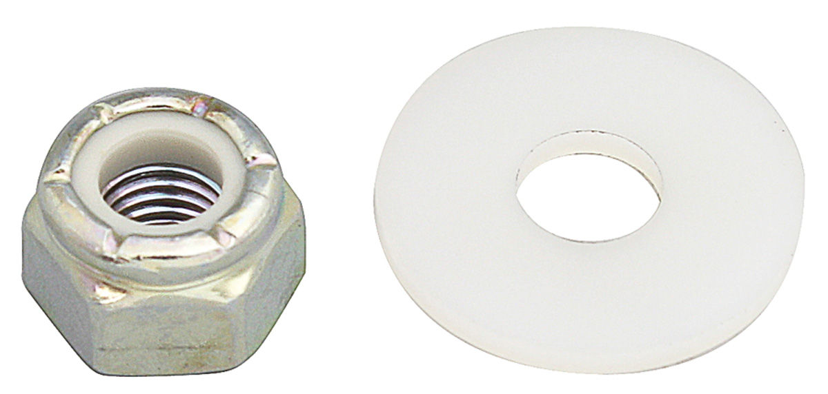 Nut/Washer, Handle Lock, 1968-72 Muncie 1 Nut/Washer, Handle Lock, 1968-72 Muncie