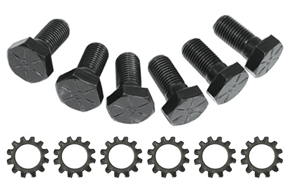 Bolts, Flywheel to Crankshaft, 7/16"-20 X .95", 6-Piece 1 Bolts, Flywheel to Crankshaft, 7/16"-20 X .95", 6-Piece
