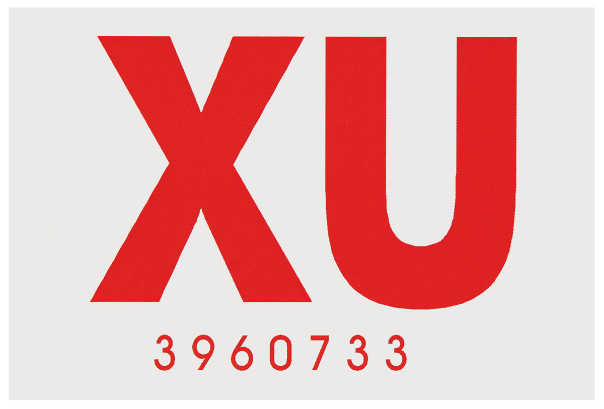Decal, 1970 Cutlass, Frame Code XU, Hardtop 1 Decal, 1970 Cutlass, Frame Code XU, Hardtop