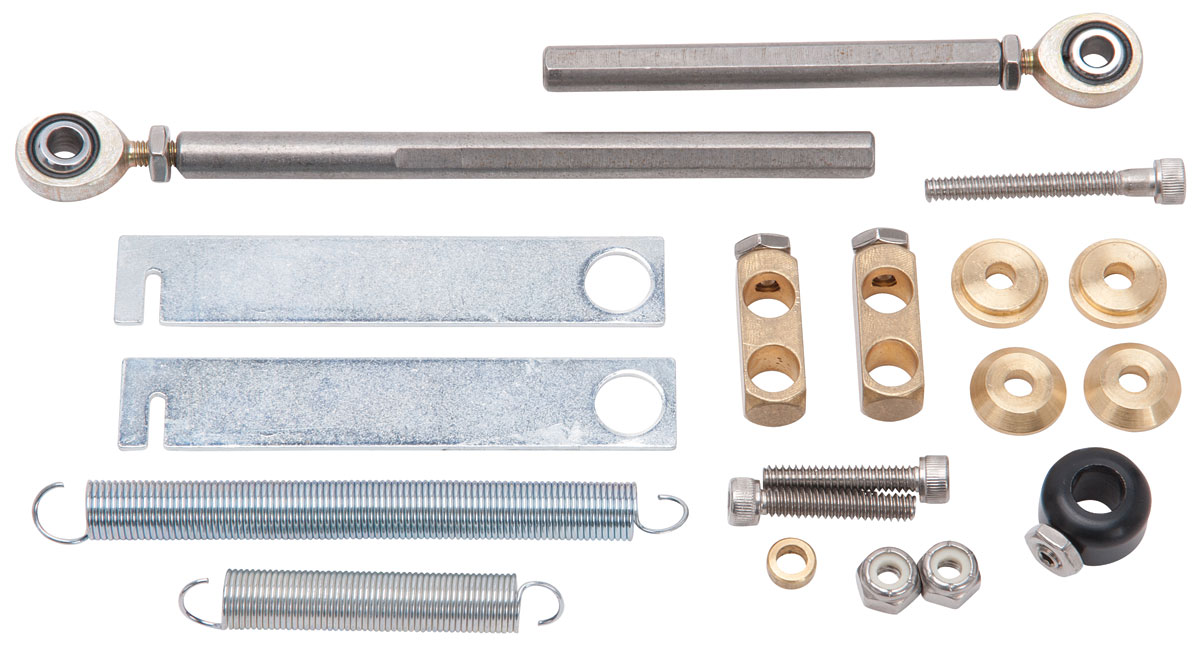 Throttle Linkage, Progressive, Edelbrock, Dual Quad 1 Throttle Linkage, Progressive, Edelbrock, Dual Quad