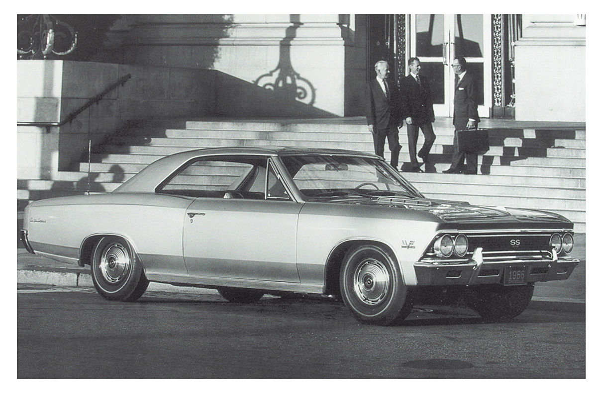 Photo, Black/White, 1966 Chevelle 1 Photo, Black/White, 1966 Chevelle