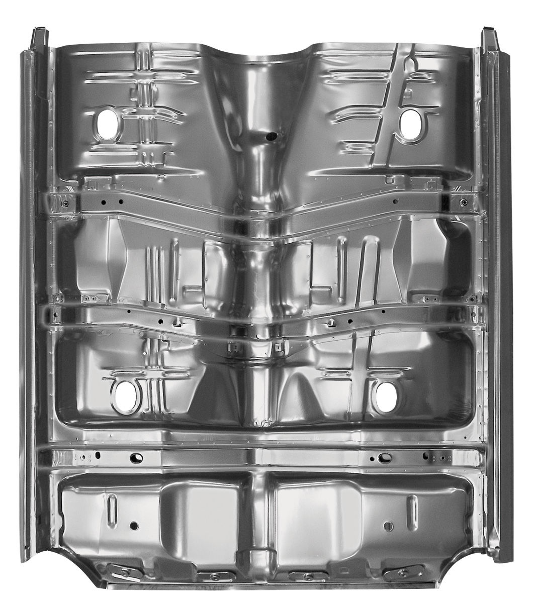 Floor Pan, Complete, 1968-69 A-Body Exc. El Camino, w/ Rocker Panels 1 Floor Pan, Complete, 1968-69 A-Body Exc. El Camino, w/ Rocker Panels