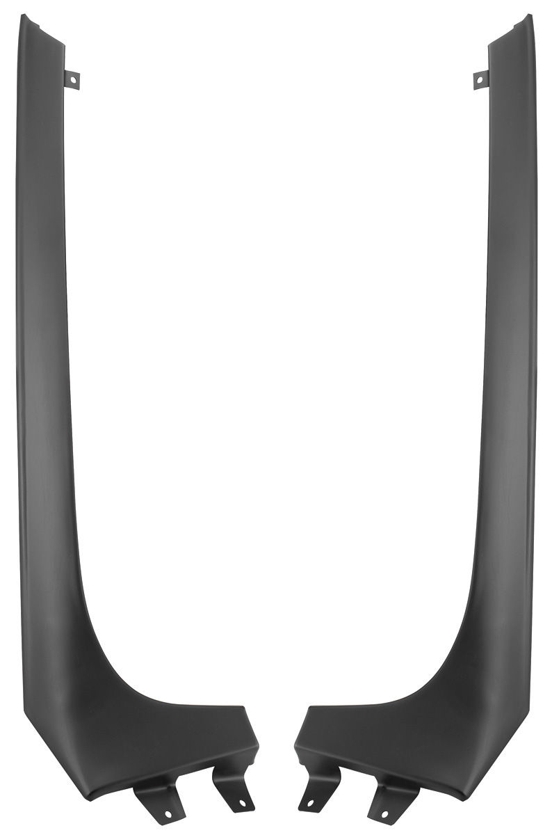 Wrap, Windshield Pillar, 1966-67 Chevelle Coupe, Pair