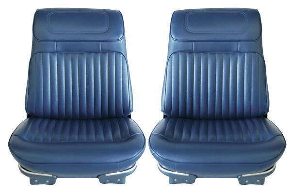Seat Upholstery, 1970 Riviera, Custom Front Buckets 1 Seat Upholstery, 1970 Riviera, Custom Front Buckets