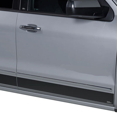 Rocker Panels, Putco Black Platinum, 2007-14 Escalade ESV, 8-pc. 1 Rocker Panels, Putco Black Platinum, 2007-14 Escalade ESV, 8-pc.