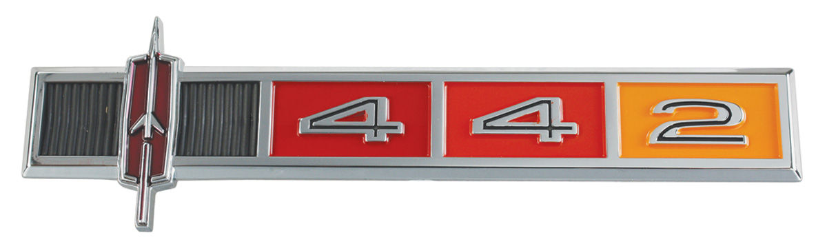 Emblem, Dash, 1965 Cutlass 4-4-2