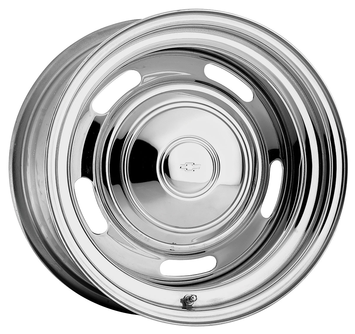 Wheel, US Wheel, Rallye Series 57, Chrome, 15x14, 5.00 BS 1 Wheel, US Wheel, Rallye Series 57, Chrome, 15x14, 5.00 BS