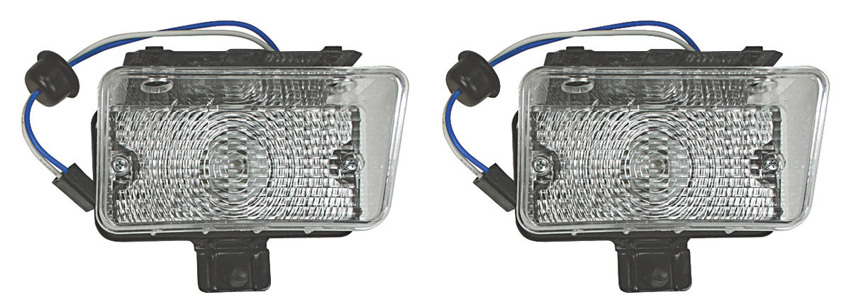 Park Light Assembly, 1970 Chevelle SS, Pair