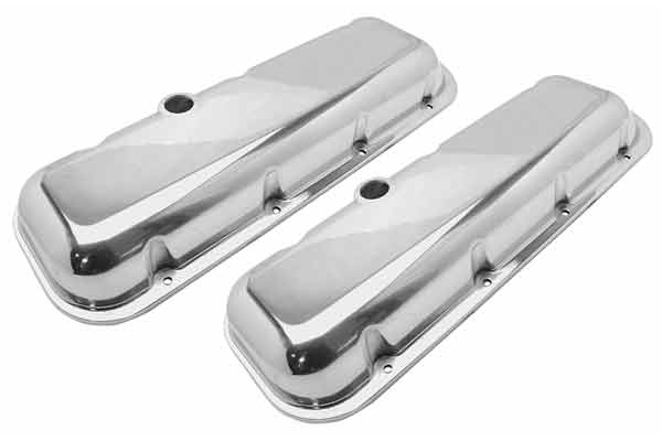 Valve Covers, Eddie Motorsports Cast Aluminum, Big Block Chevy, Short, Smooth 1 Valve Covers, Eddie Motorsports Cast Aluminum, Big Block Chevy, Short, Smooth