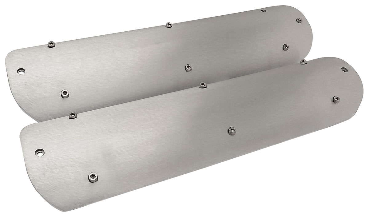 Coil Covers, Eddie MS Aluminum, Chevy LS, Smooth Style