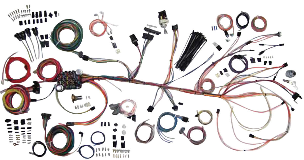 Wiring Harness Kit, American Autowire,1964-67 CH/EC, Classic Update 1 Wiring Harness Kit, American Autowire,1964-67 CH/EC, Classic Update