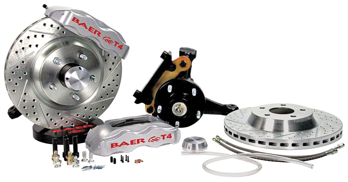 Disc Brake Set, Baer, 1973-77 A-Body, Track4, Front, 13x1.10, w/OE Spindles 1 Disc Brake Set, Baer, 1973-77 A-Body, Track4, Front, 13x1.10, w/OE Spindles