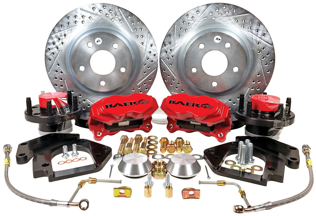 Disc Brake Set, Baer, 1964-72 A-Body, SS4, Front, 13x1.100 1 Disc Brake Set, Baer, 1964-72 A-Body, SS4, Front, 13x1.100