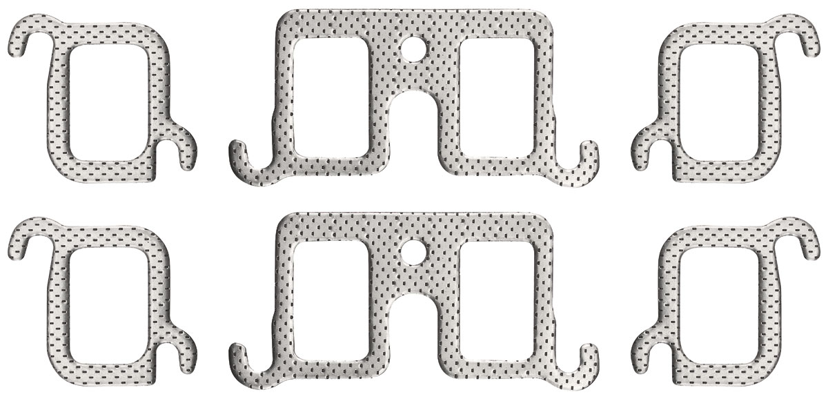 Gaskets, Exhaust Manifold, 1967-76 Riviera 430/455 1 Gaskets, Exhaust Manifold, 1967-76 Riviera 430/455