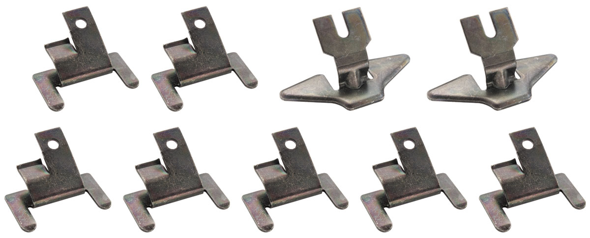 Windshield Molding Clips, 63-65 Riviera, 9pc Set 1 Windshield Molding Clips, 63-65 Riviera, 9pc Set