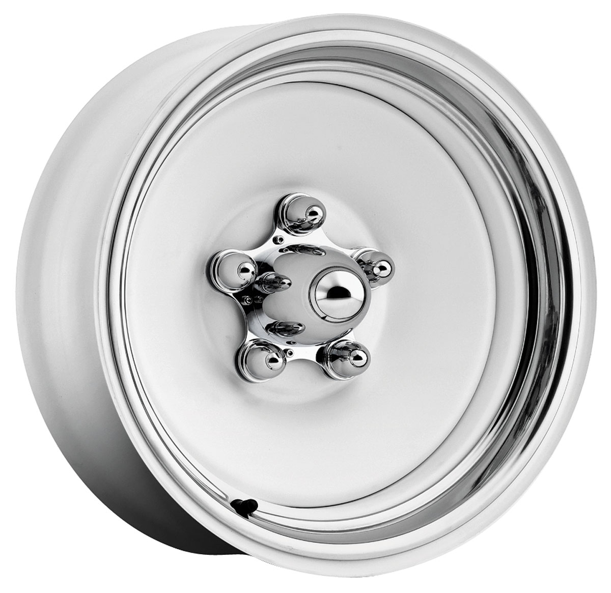 Wheel, US Wheel, Rat Rod Series 66, Gloss White, 20x14, 7.50 BS 1 Wheel, US Wheel, Rat Rod Series 66, Gloss White, 20x14, 7.50 BS