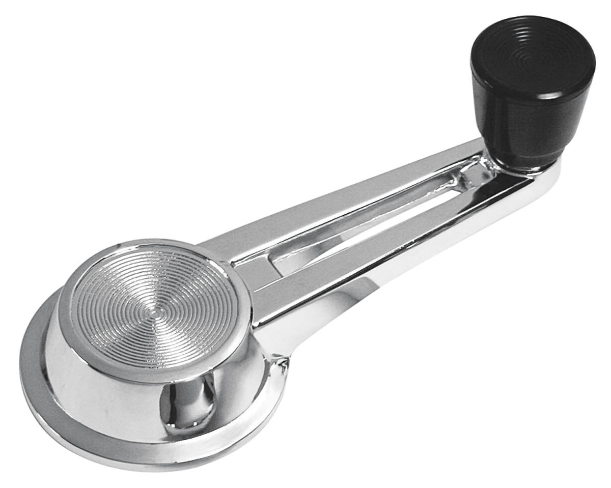 Handle, Window Crank, 1964 Chev/El Cam/Cut/1961-64 Sky/1963-64 Riv, Black Knob 1 Handle, Window Crank, 1964 Chev/El Cam/Cut/1961-64 Sky/1963-64 Riv, Black Knob