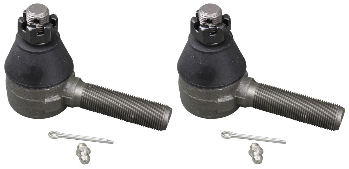 Tie Rod Ends, Outer, 1954-60 cadillac Exc. Early 1957, Stepped Type, Pair 1 Tie Rod Ends, Outer, 1954-60 cadillac Exc. Early 1957, Stepped Type, Pair