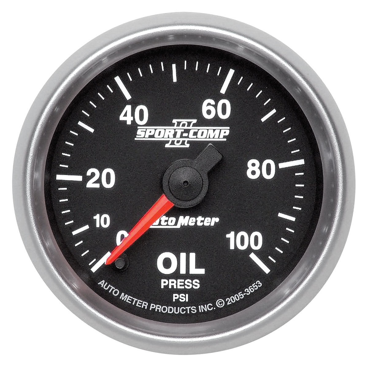Gauge, Oil Pressure, AutoMeter, Digital Stepper Motor, 2-1/16", 0-100PSI 1 Gauge, Oil Pressure, AutoMeter, Digital Stepper Motor, 2-1/16", 0-100PSI