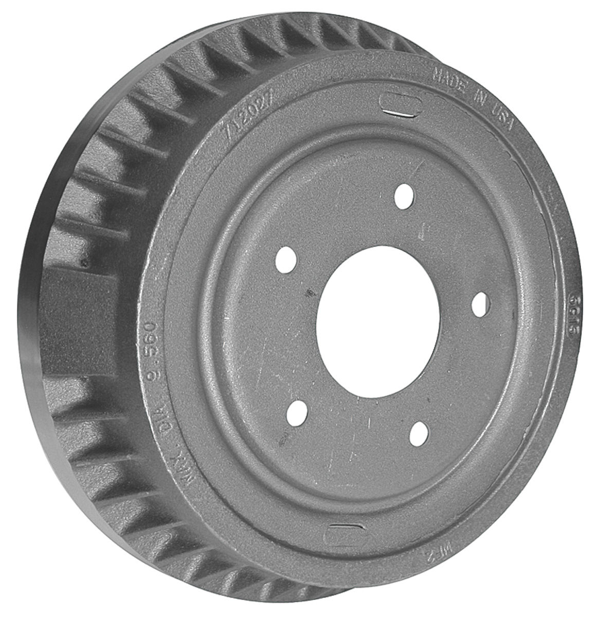 Brake Drum, 1973-77 Chevelle/El Camino, 11" x 2" w/4-1/4" Overall Height 1 Brake Drum, 1973-77 Chevelle/El Camino, 11" x 2" w/4-1/4" Overall Height
