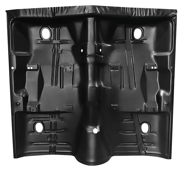 Floor Pan, 1968-72 A-Body 2dr, w/o Rear Seat Area/Braces/Rockers 1 Floor Pan, 1968-72 A-Body 2dr, w/o Rear Seat Area/Braces/Rockers