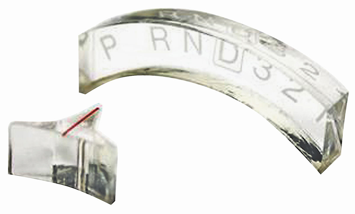 Shift Indicator, Column Shift, 1964-65 A-Body OD Transmission 1 Shift Indicator, Column Shift, 1964-65 A-Body OD Transmission