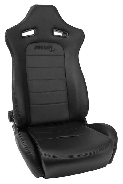 Bucket Seat, Procar, Spider Series 1612, Reclinable, Black Vinyl 1 Bucket Seat, Procar, Spider Series 1612, Reclinable, Black Vinyl