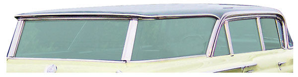 Seal, Quarter Window, 1959-60 Bon/Cat 4dr Wagon Stationary Glass 1 Seal, Quarter Window, 1959-60 Bon/Cat 4dr Wagon Stationary Glass